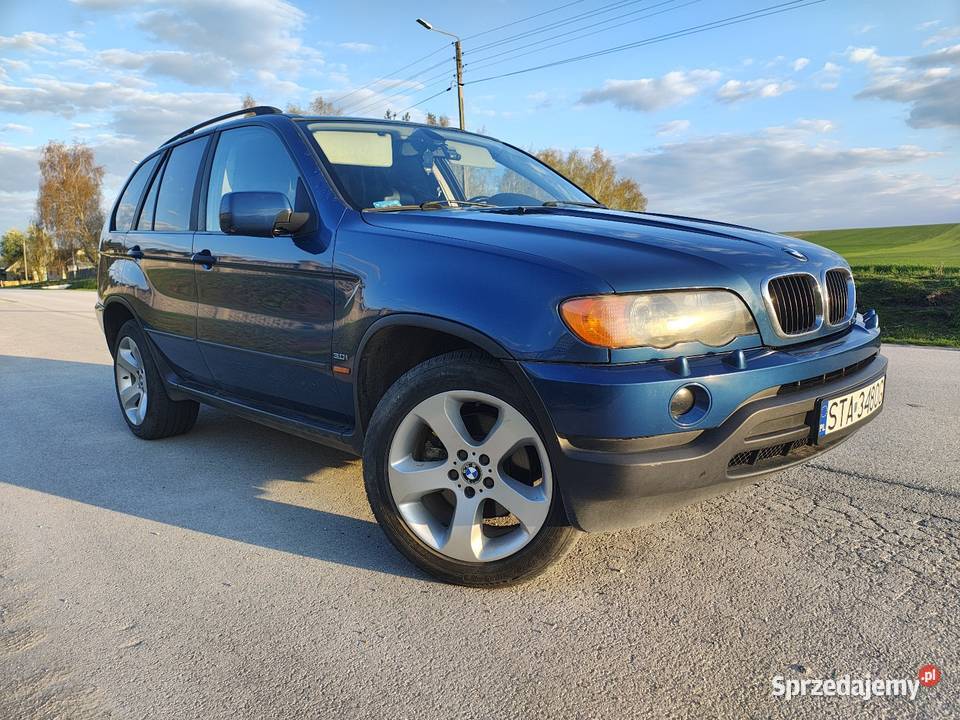BMW X5 E53 4x4 30i LPG Hak xenon sportsitze radio X5 Jędrzejów