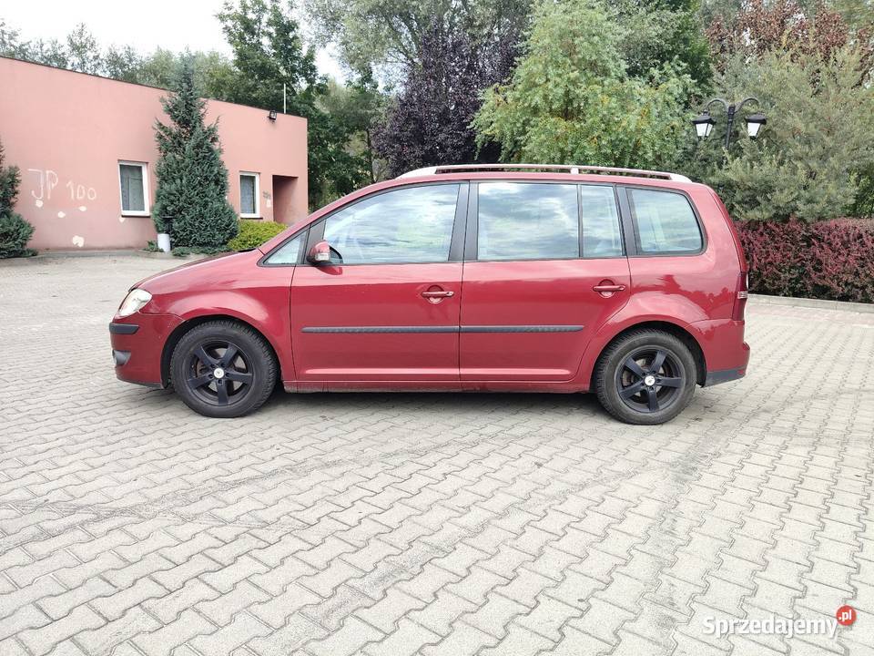Vw Touran LIFT 14 TSI 140 Automat DSG 2009r Zarejestrowany w Polsce świętokrzyskie Bogoria