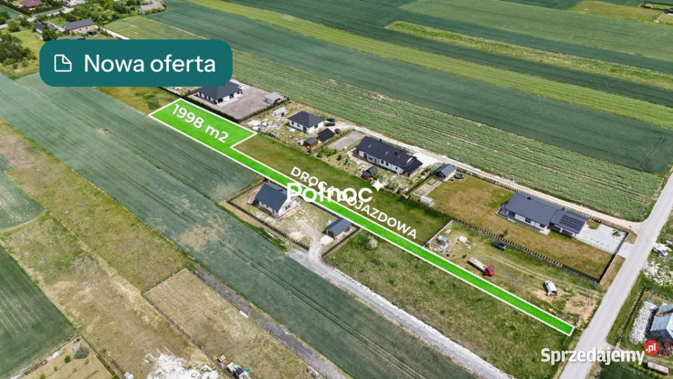 Zamieszkaj w Pniówku działka 20 arów Pniówek sprzedam