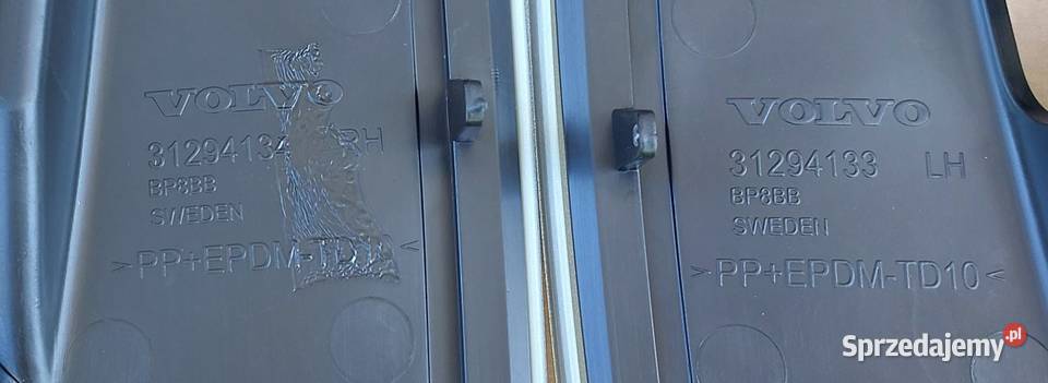 ZAŚLEPKI ZDERZAKA PRZÓD VOLVO S60 31283095 dolnośląskie Mielęcin