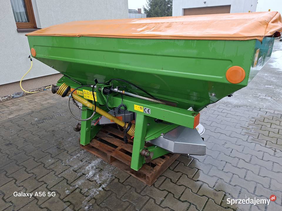 Rozsiewacz nawozu amazone zam 1500 w oryginale Maszyny rolnicze Września