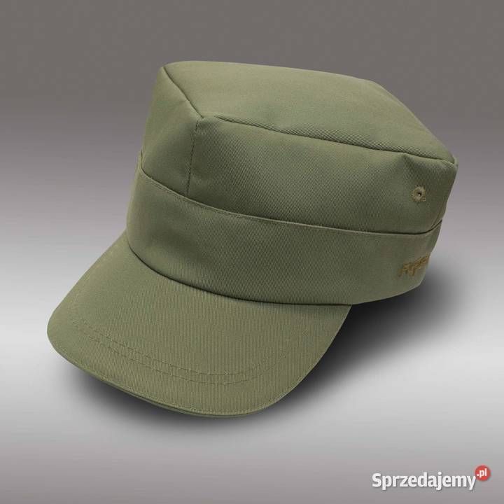 Nowa czapka Rogatywka oliwkowa XL Poznań