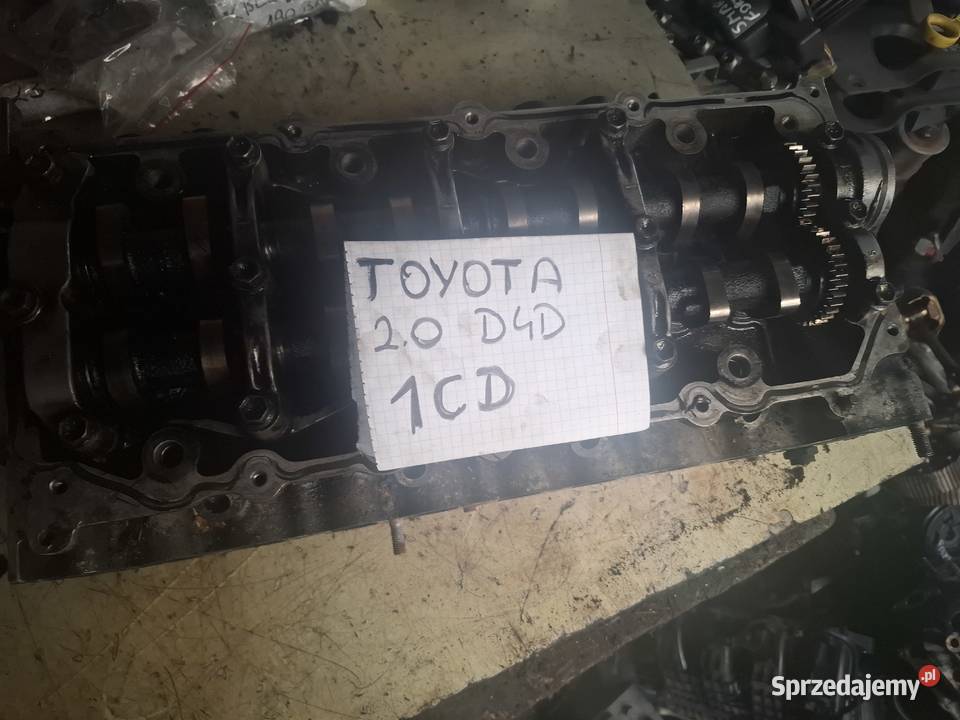 TOYOTA AVENSIS RAV 4 20 D4D głowica wałki 1CD świętokrzyskie Kielce