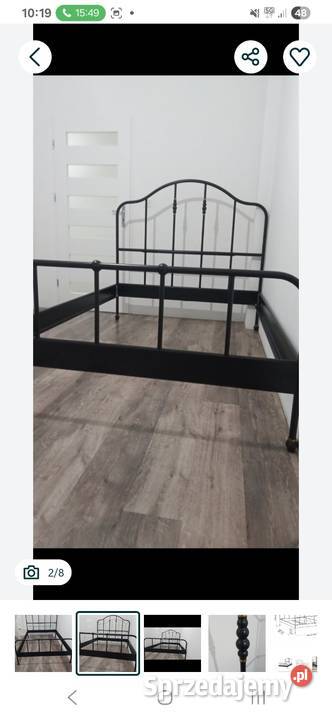 Łóżko z materacem ikea Łóżka Kłoczew