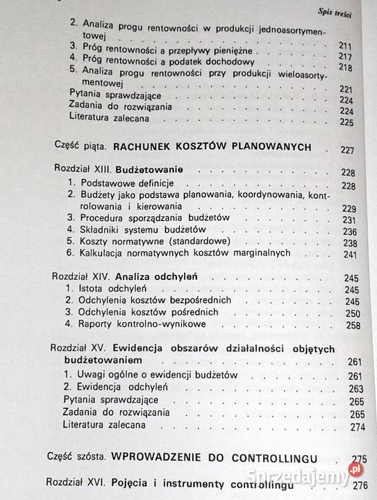 Rachunkowość zarządcza Gabrusewicz Wiktor miękka lubelskie Chełm sprzedam