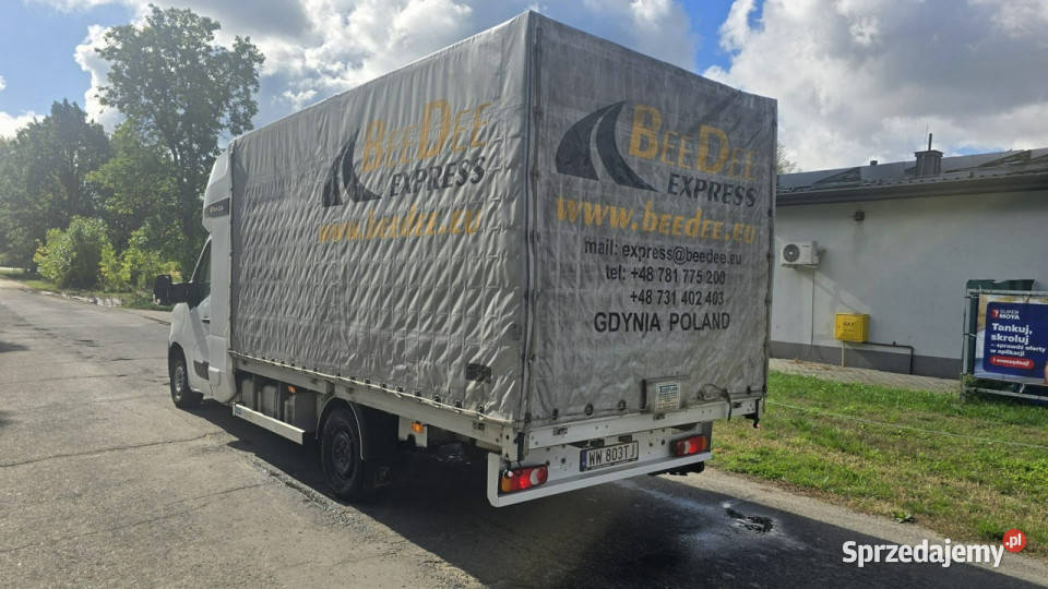 Renault Master Twin Cab 2023r Pali Jeździ biały Karczew