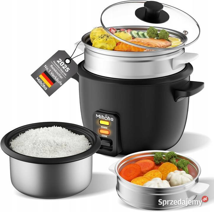 Szybkowar do ryżu 2 l elektryczny garnek do Myszyniec
