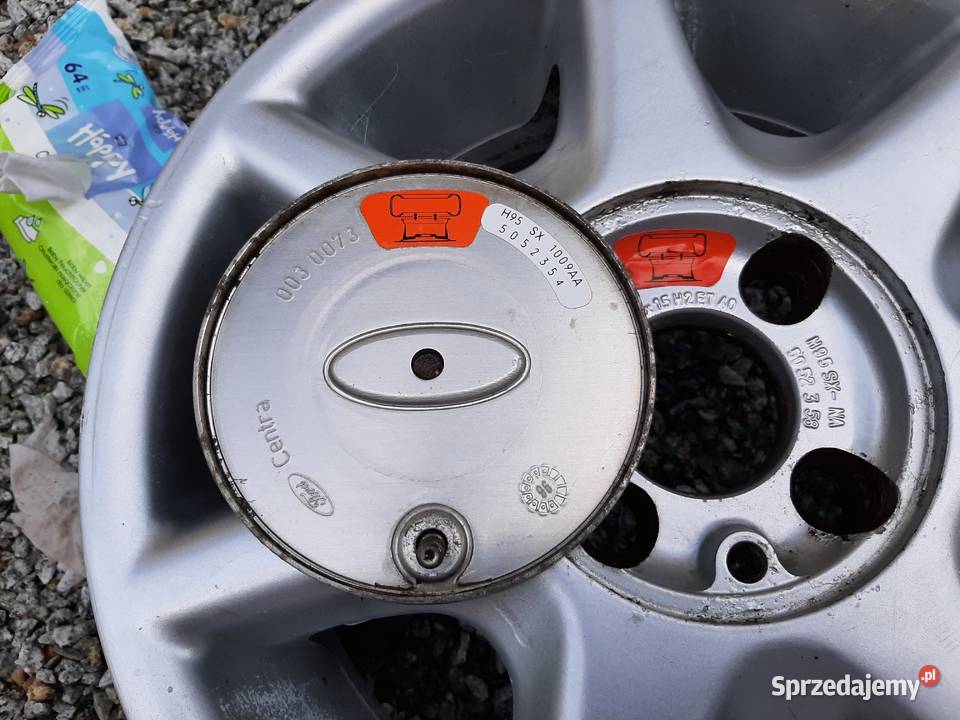Alufelgi 15 6Jx15H2ET40 4x108 Ford Mondeo Rozmiar 15" Szklarska Poręba sprzedam