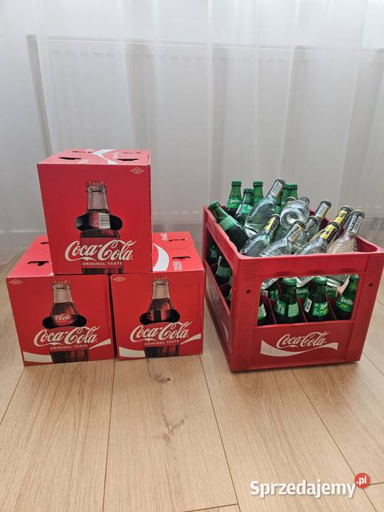 Cocacola Sprite Schweppes Szklanabutelka
