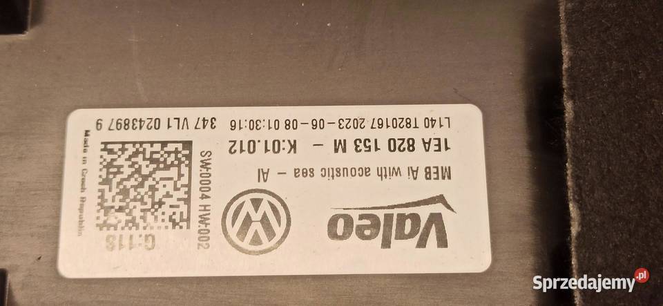 SKODA ENYAQ NAGRZEWNICA WENTYLATORA 1EA820153M dolnośląskie