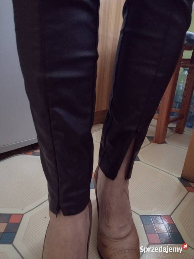 36S ZARASkórzane legginsyspodnieNOWE Kraków