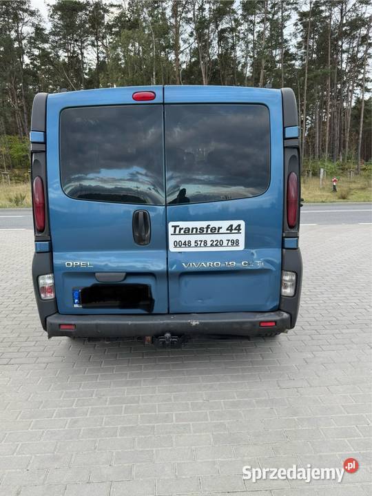 Sprzedam Opel Vivaro 19 101 long 9os hak