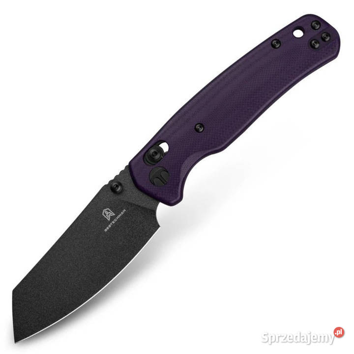 Nóż składany Bestechman Cicadas Wing Purple G10 mazowieckie