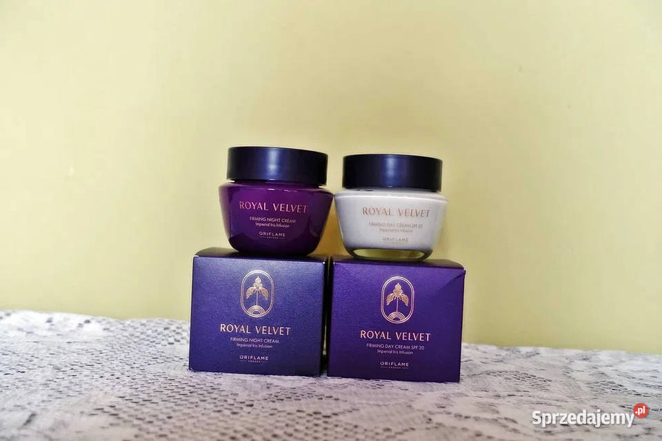 Krem na dzień krem na noc Royal Velvet zestaw Oriflame Kraków