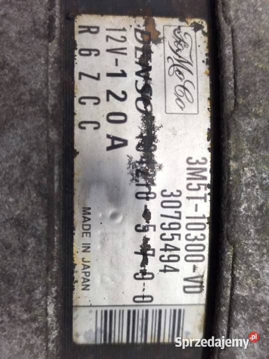 ALTERNATOR 3M5T10300VD 18 16V Volvo S40 II Rok produkcji 2006