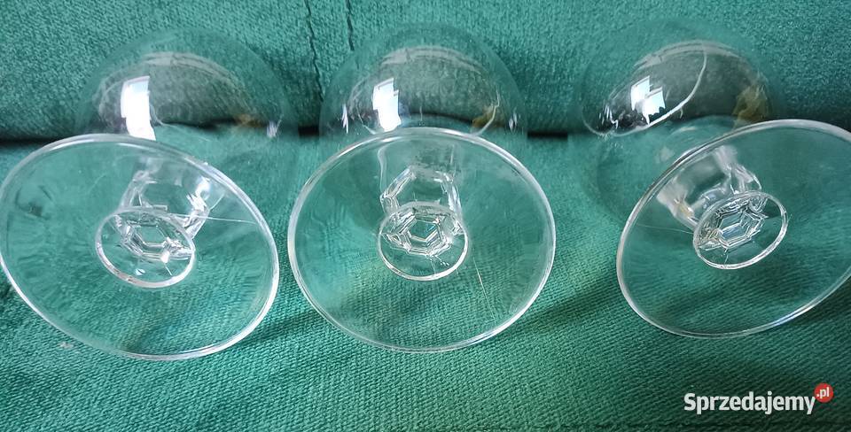Kieliszki do Brandy Koniaka PRL kolekcjonerskie Antyki, Sztuka, Kolekcje Zbylitowska Góra