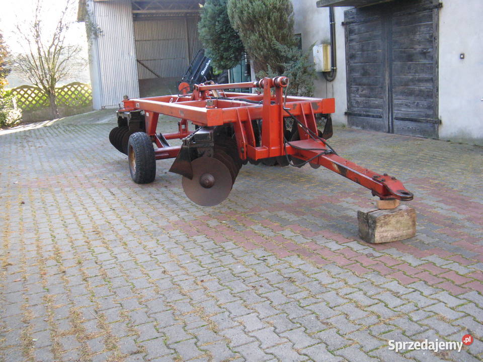 Brona talerzowa talerzówka RAU 3m Gregoire nieuszkodzony