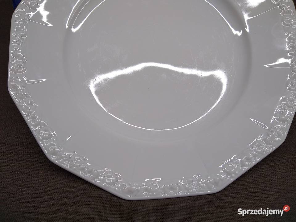 Rosenthal Biała Maria talerz płytki 25 Porcelana i szkło Kalisz