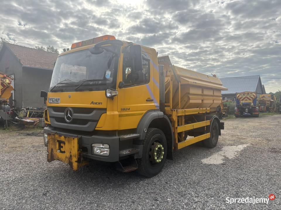 MERCEDES Axor 1824 4x2 2013 Piaskarka solarka manualna Ropczyce