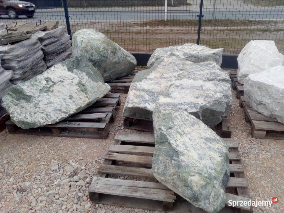 Serpentynit Głazy dolomitowe głazy filitowe Zgierz sprzedam