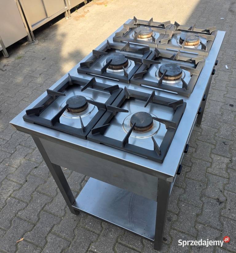Kuchnia Gazowa 6 Palnikowa REDFOX 36 kW M1901 N Gastronomia Nowe Skalmierzyce