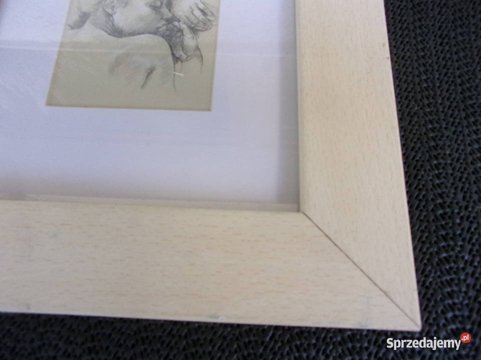 Piękny rysunek Śpiąca Kobieta autorka Francine Warszawa