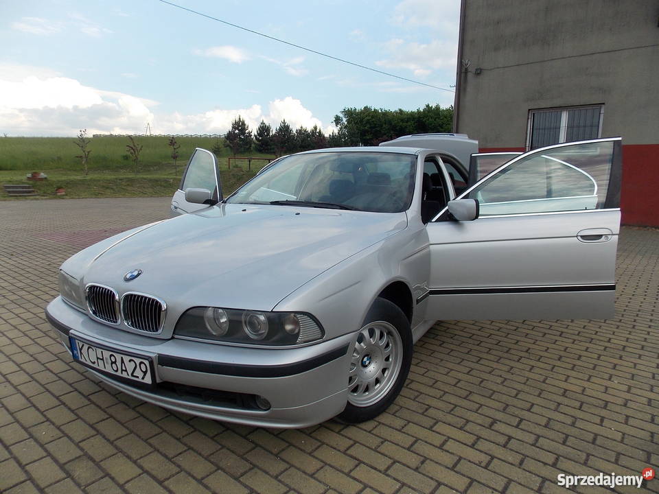 Bmw E39 LIFT Benzyna 170 Xenon Doinwestowana welurowa tapicerka Zawiercie