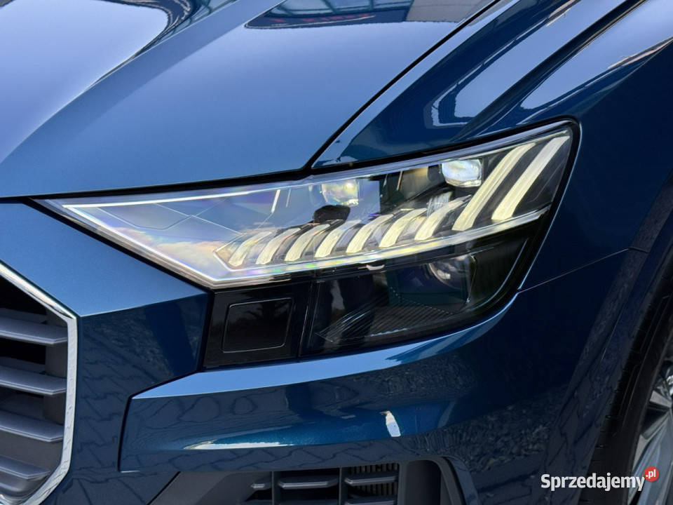 Audi Q8 50 TDI 286 Przebieg 28 000 Bang Olufsen aluminiowe felgi Węgrzce
