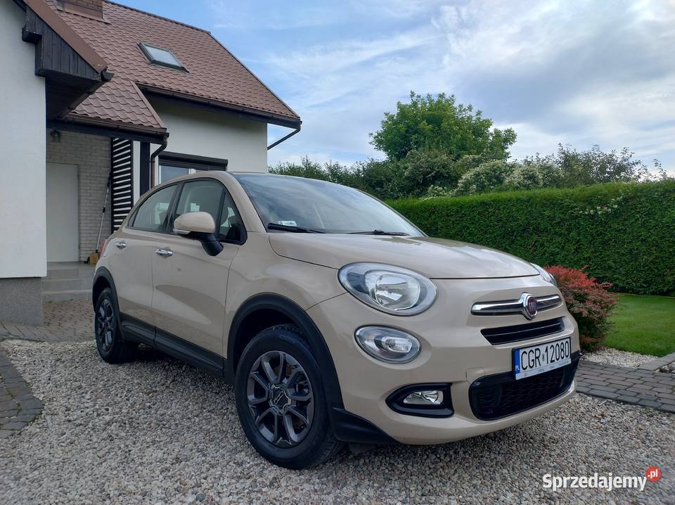 Fiat 500x 14 140 Salon Polska 74000km Grudziądz