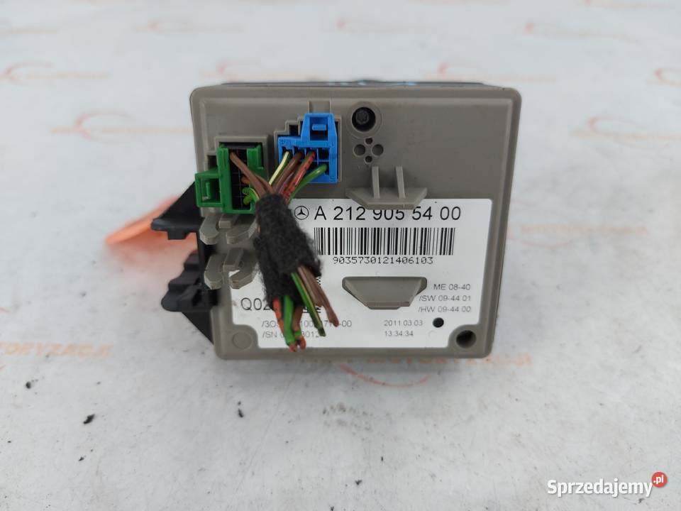 MERCEDES W212 11r stacyjka kluczyk A2129055400 osobowe
