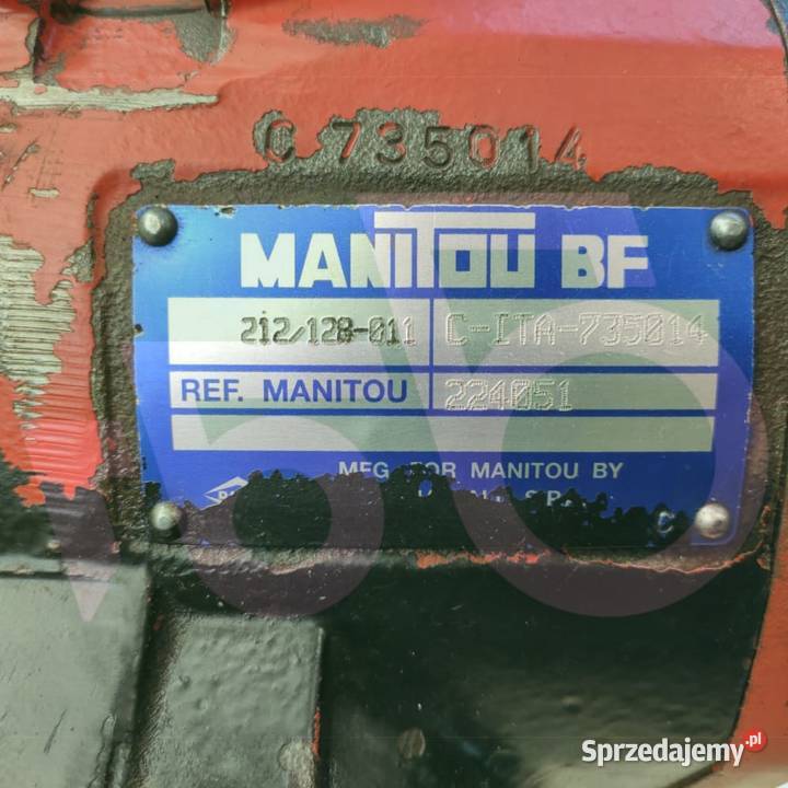 Dyferencjał 11x35 Spicer 212128 224051 Manitou Pozostałe