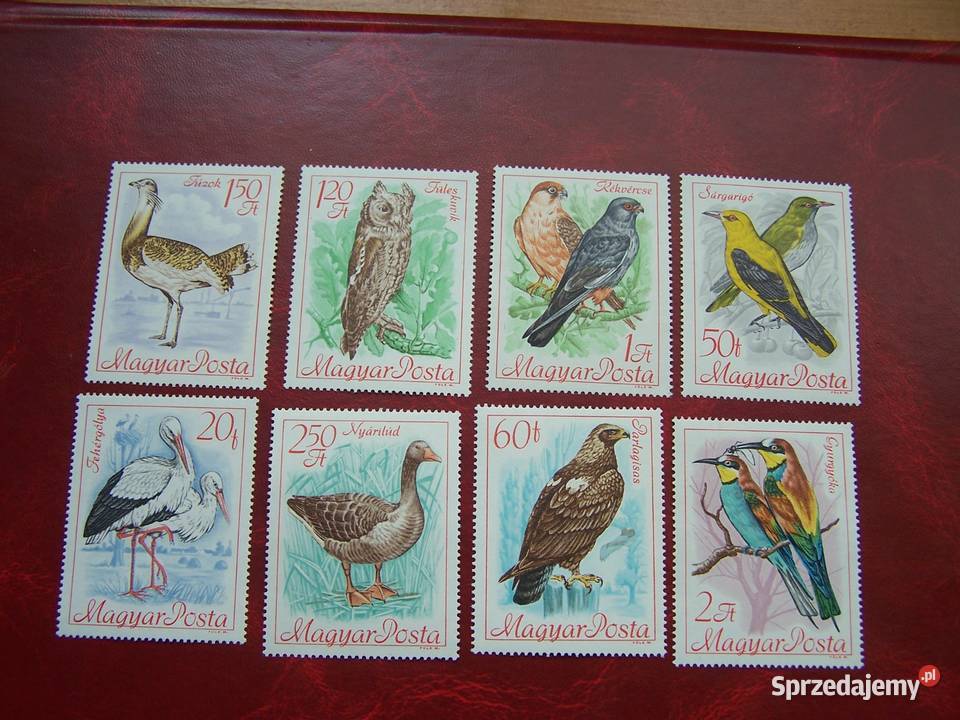Węgry 1968 MNH Mi 23982406 Fauna Ptaki Tychy sprzedam