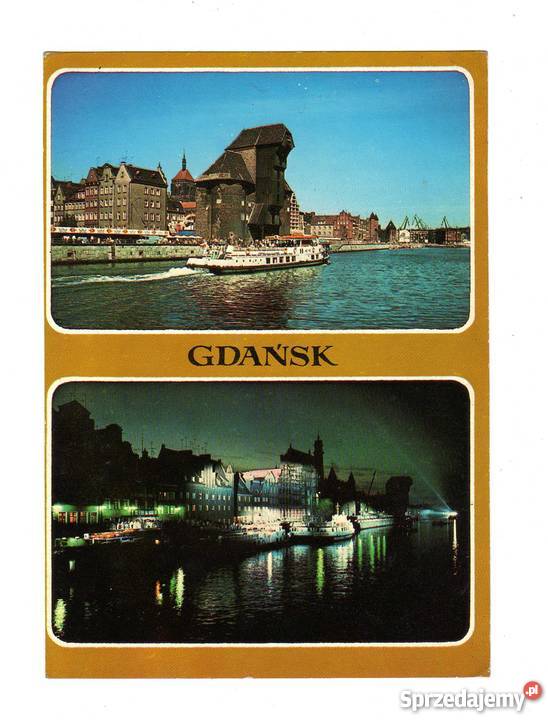 GDAŃSK DŁUGIE POBRZEŻE POCZTÓWKA Krynki