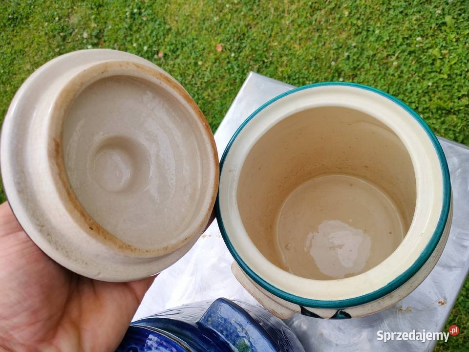 Garnek do kiszenia ogórków 5l porcelanowe Opatów