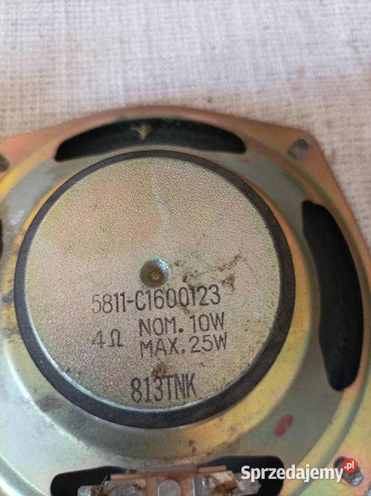 Głośniki szerokopasmowe 4 Ohm japońskie Słuchawki i głośniki Płock sprzedam