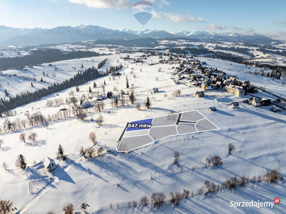 WIDOKOWA DZIAŁKA W SIEROCKIEM Sierockie