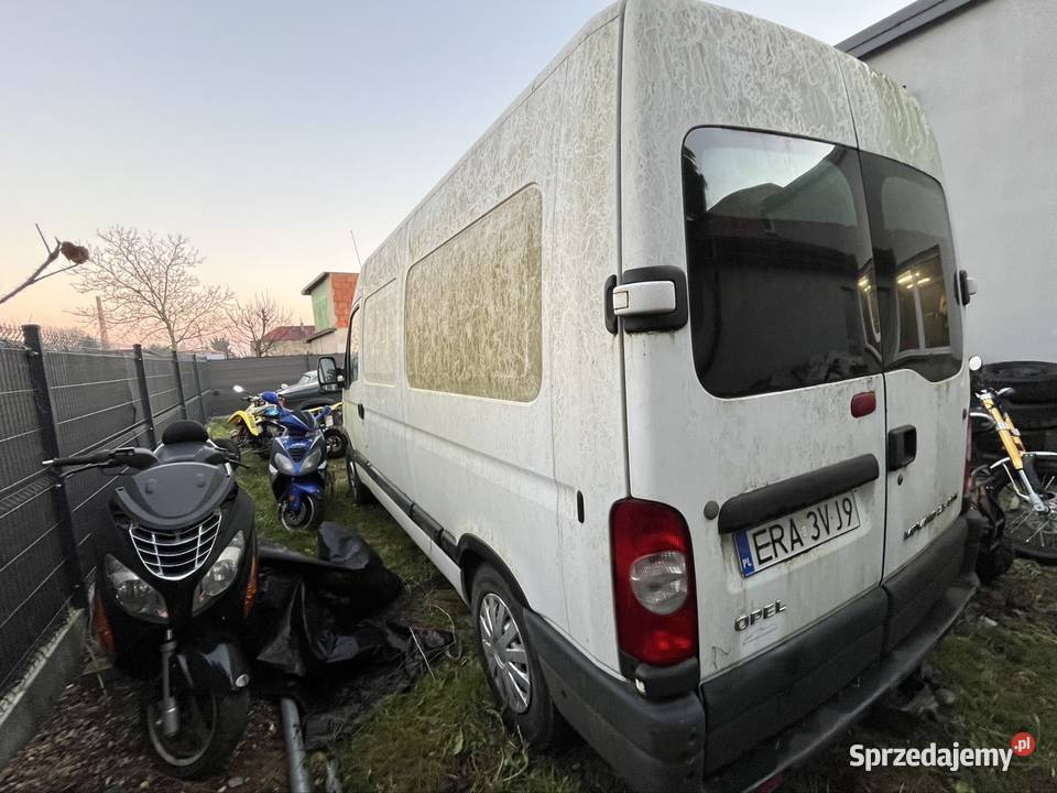 Opel MovanoRenault Master 25dci do złożenia biały Konstantynów Łódzki