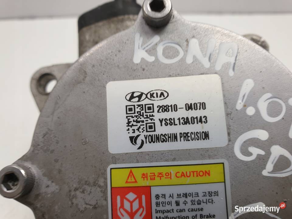 Hyundai Kona 10 TGDi POMPA VACUM wakum ORYGINAŁ Pompy podciśnieniowe Janów