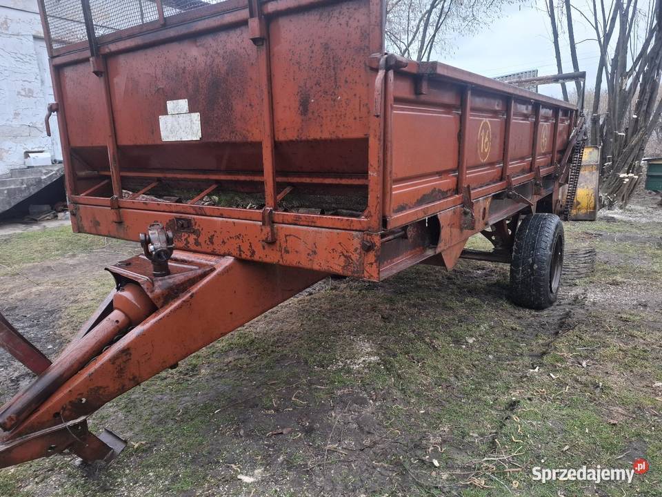 Rozrzutnik obornika jednoosiowy rosyjski Hrubieszów