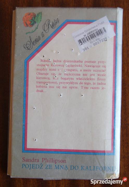 Sandra Phillipson Pojedź ze mną do Kalifornii Parczew