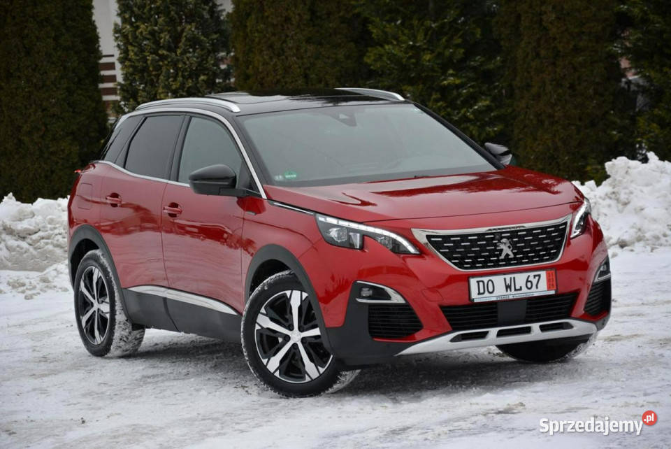 Peugeot 3008 GTLine Grip Control Skóry Nappa światła do jazdy dziennej Ostrów Mazowiecka
