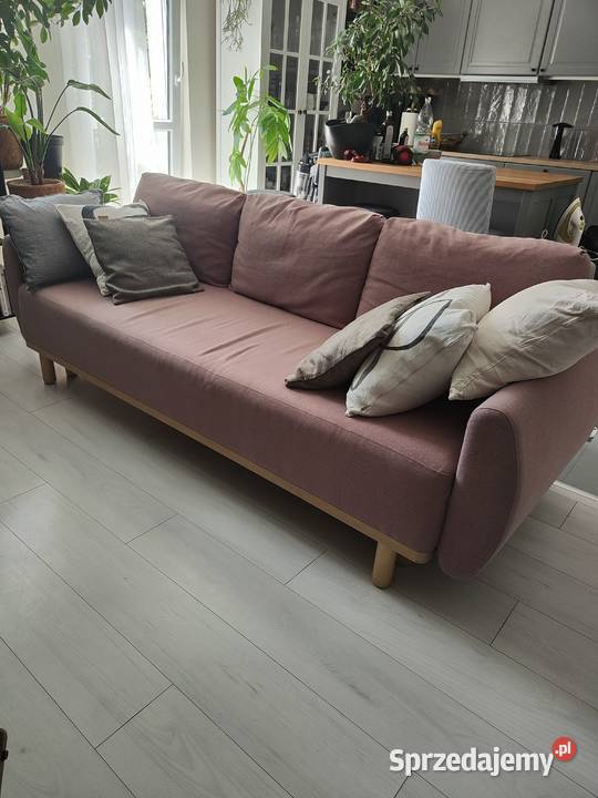 GRUNNARP IKEA Sofa 3osobowa rozkładana jasny Łódź