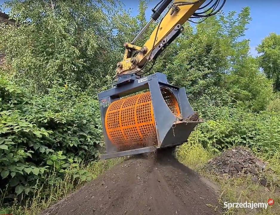Przesiewacz łyżka przesiewowa 07m3 koparka 1020T Kazimierza Wielka