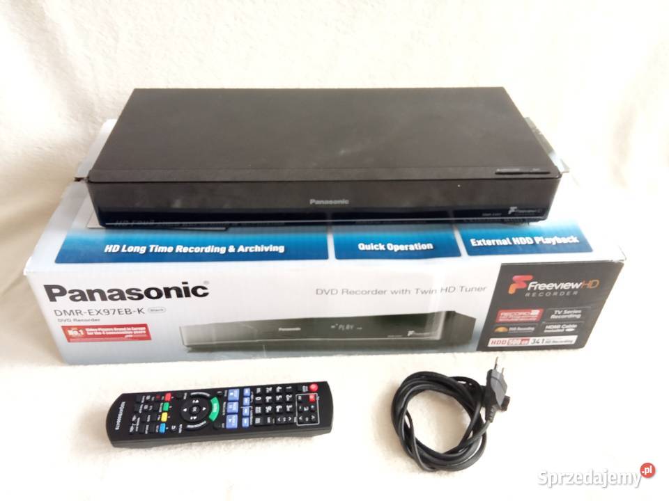 Panasonic DMREX97EBK Nagrywarka HDD 500GB sprzedam
