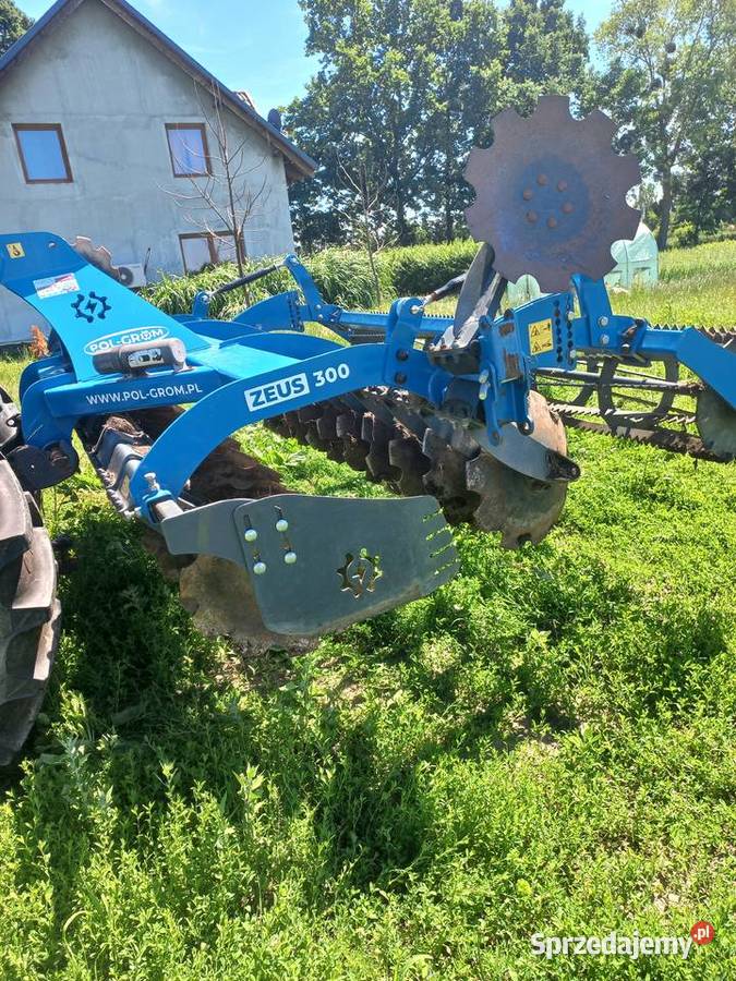 Brona talerzowa polgrom 3m warmińsko-mazurskie Brudzędy