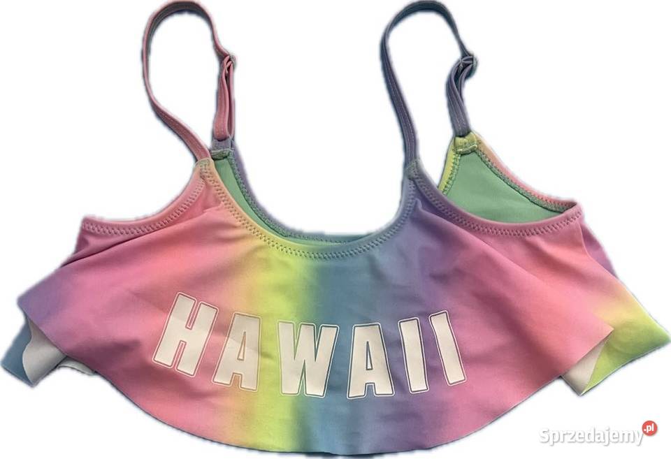 Strój kąpielowy 2 czesci tęczowy Hawaii 910 lat dziewczynka Lublin