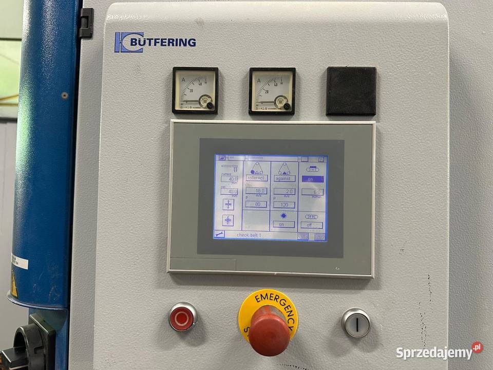 BUTFERING Diamond CE szlifierka szerokotasmowa Nowy Targ