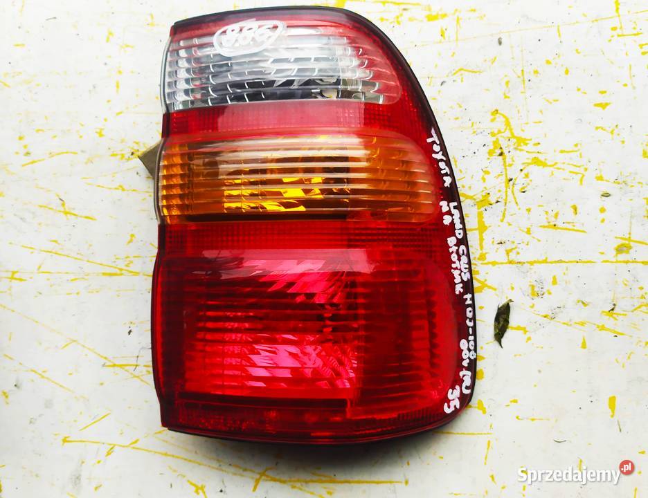 Toyota land cruiser 100 LAMPA TYŁ LEWA PRAWA Części samochodowe dolnośląskie Wrocław