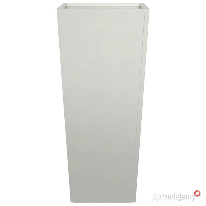 Donice ogrodowe 2 35x35x75 stal nierdzewna