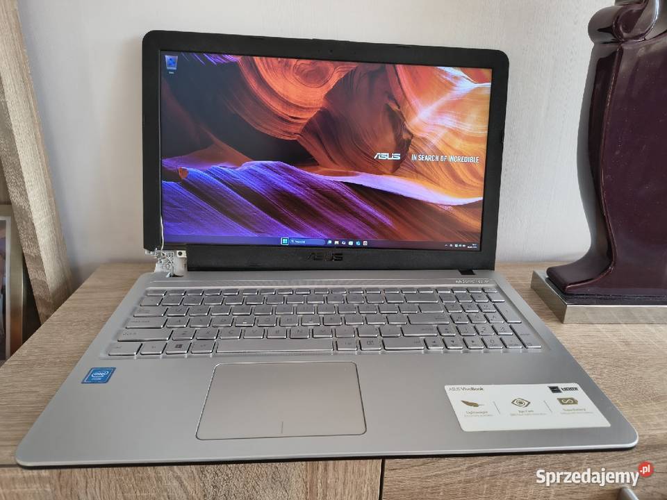 Laptop Asus X543MADM502T Sprawny Ładowarka w